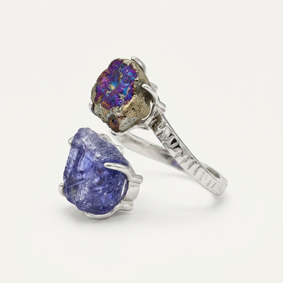 Azure Grace Ring
