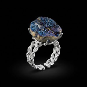 Midnight Bloom Ring