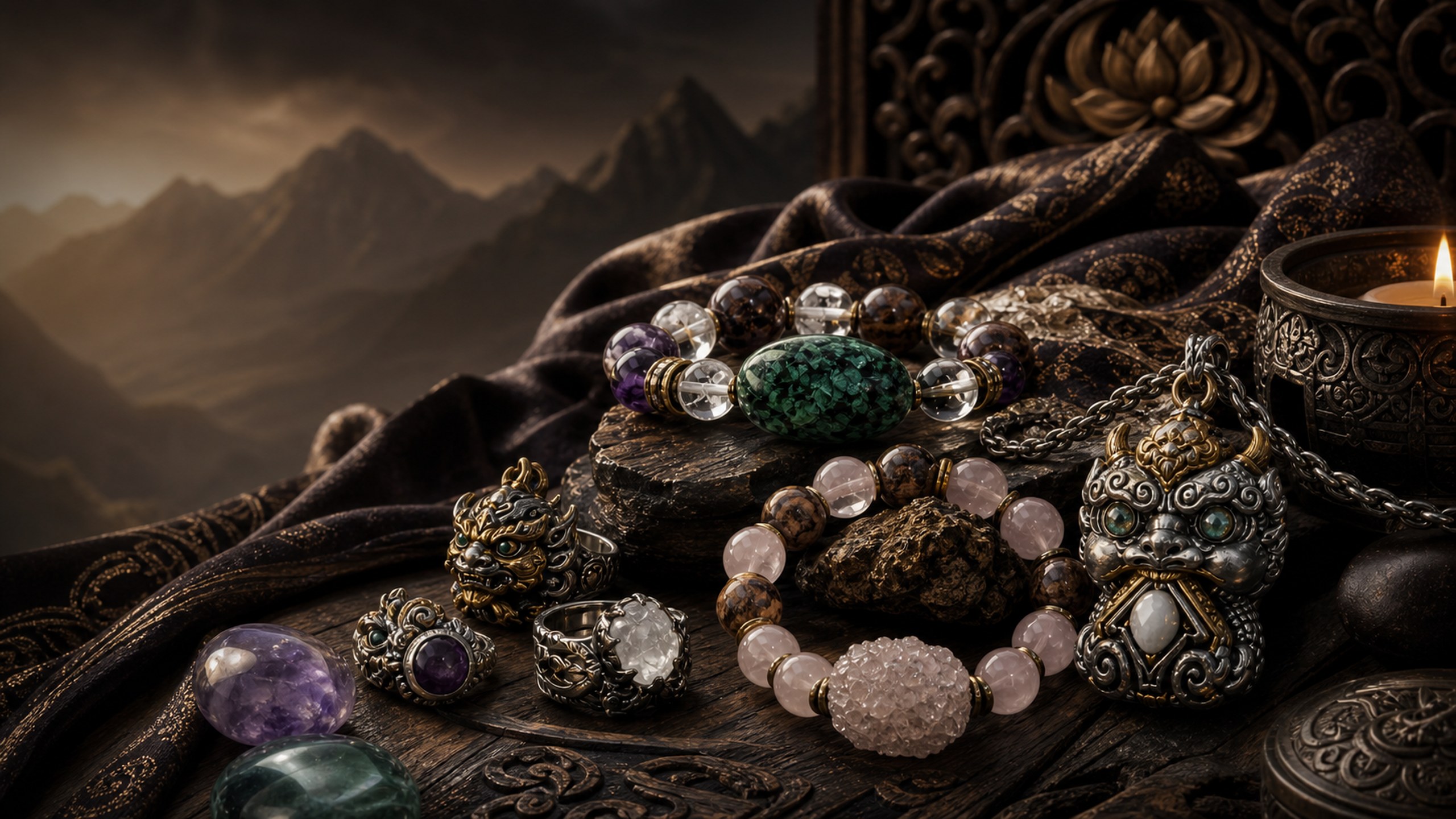 Curated Sangri Luxe ritual jewelry