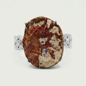 Peach Cluster Ring