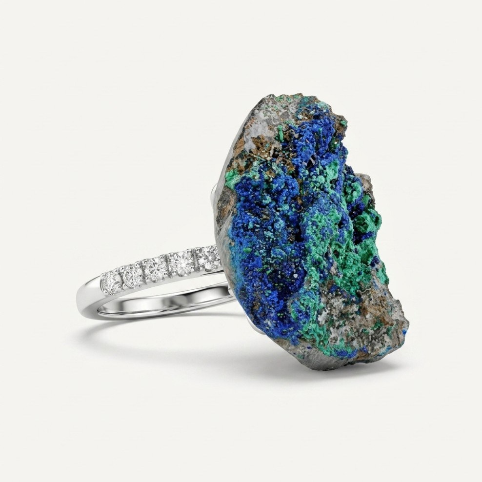 Fuchsia Origin Ring color and texture detail
